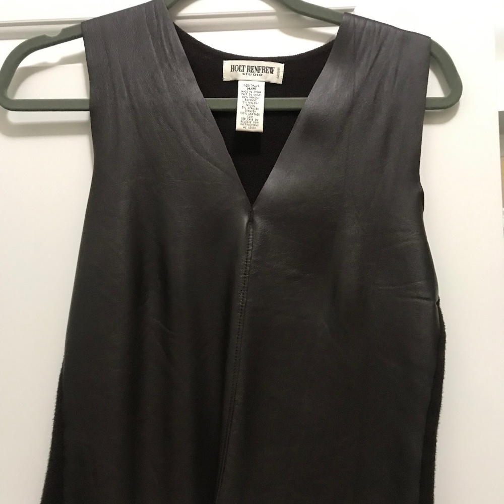 Womans Leather Vest
